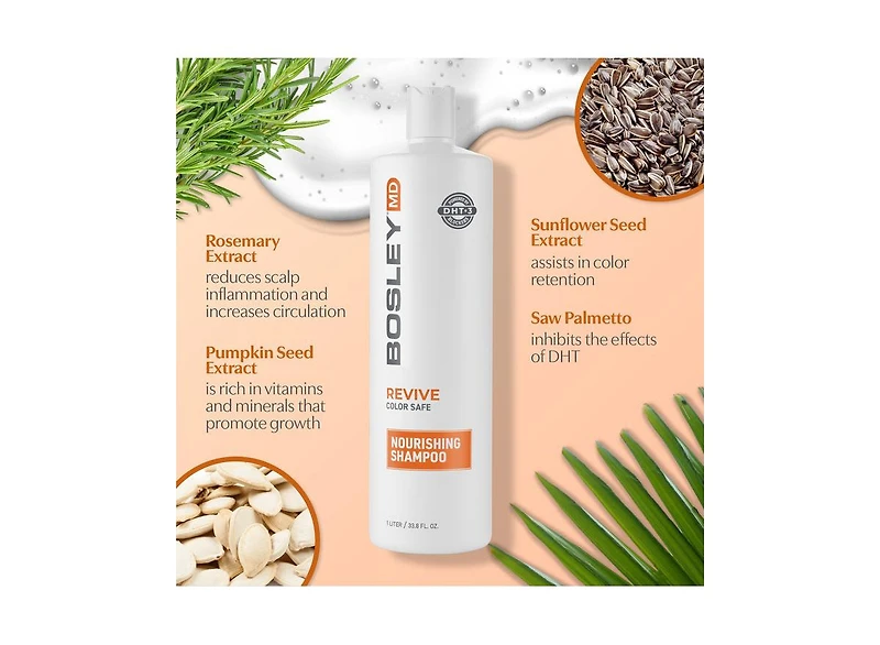 BosleyMD Revive Color-Safe Nourishing Shampoo 33.8oz