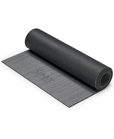 Sunny Health & Fitness Anti-Slip Dual Color Exercise Yoga Mat, Pink