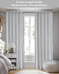 Colt Room Darkening Velvet Curtain Panel Pair, 37"W x 63"L