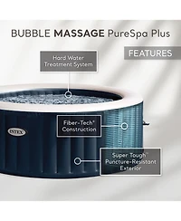 Intex 28429EP PureSpa Plus Portable 77" x 28" Inflatable Hot Tub Bubble Jet Spa