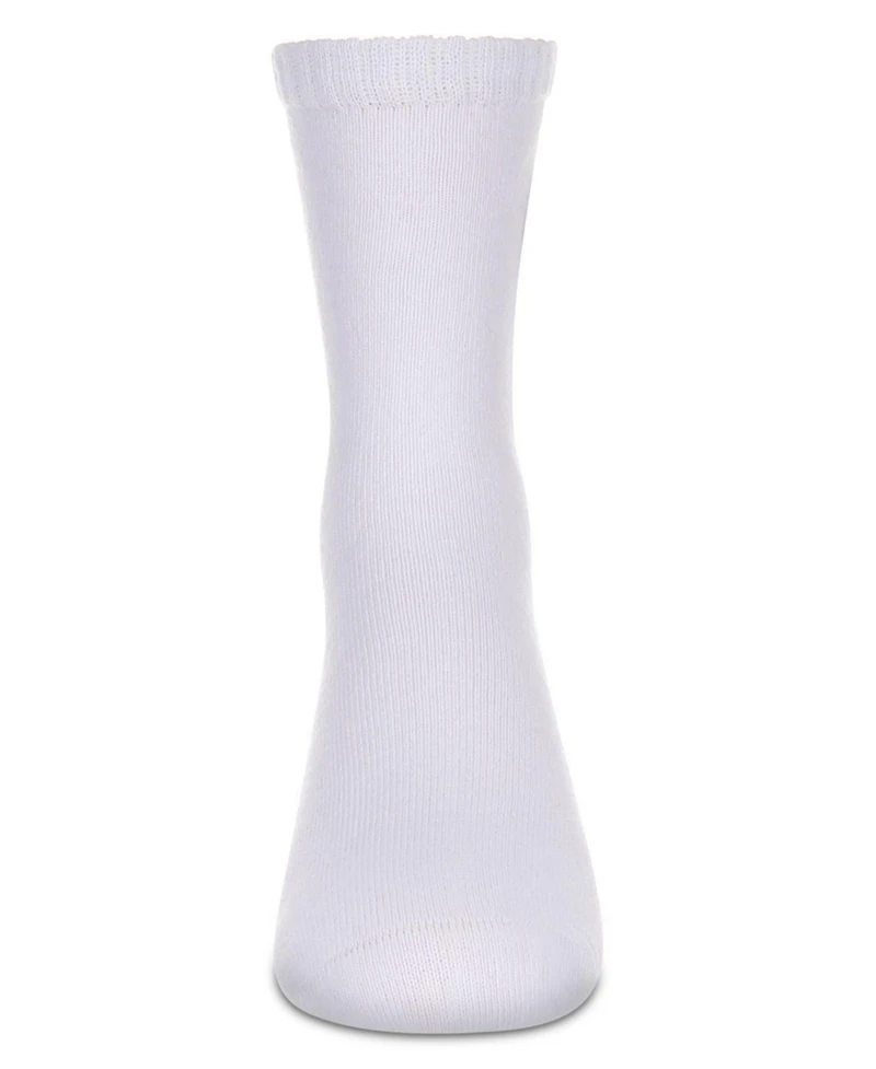 MeMoi Big Girls Tennis Star Crew Socks