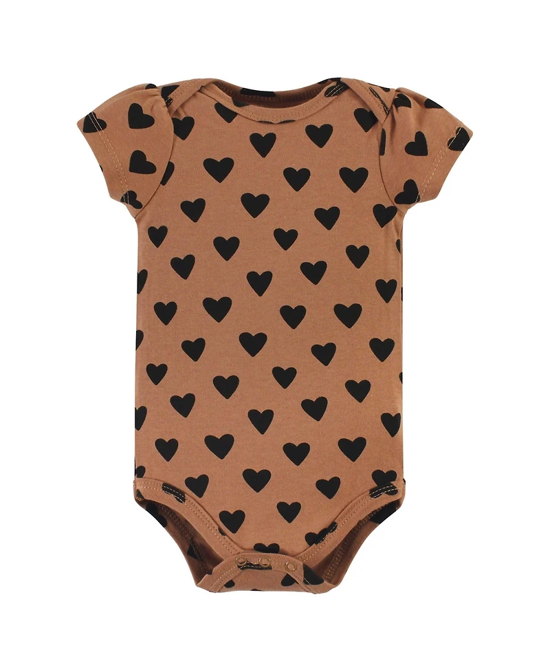 Hudson Baby Girls Cotton Bodysuit