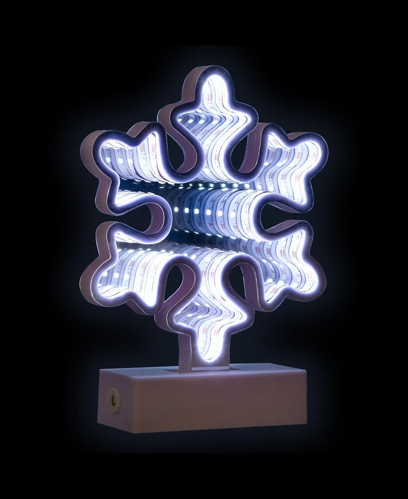Northlight Led 3D Snowflake Christmas Tunnel Light - 7.75-Inch