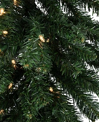 Northlight 3' Buffalo Fir Artificial Christmas Wall or Door Tree