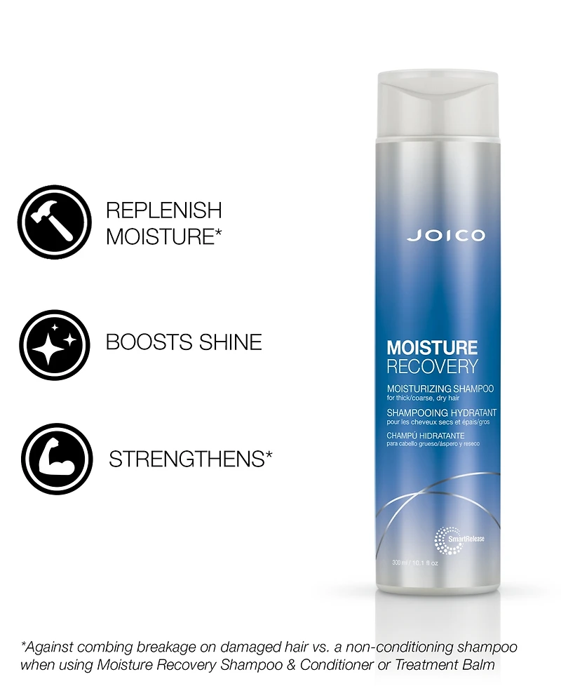 Joico Moisture Recovery Moisturizing Shampoo For Dry Hair, 10.1 oz.