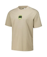 Freeze Max Men's Tan Batman Comics Loose Fit T-Shirt
