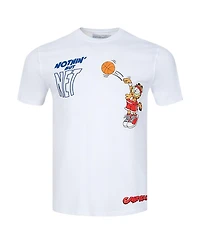 Freeze Max Men's White Garfield Nothin' but Net T-Shirt