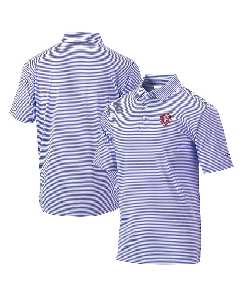 Columbia Men's Purple Orlando City Sc Omni-Wick Club Invite Polo