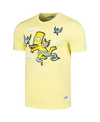 Freeze Max Men's Yellow the Simpsons Troublemaker T-Shirt