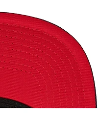 Mitchell & Ness Men's Navy Boston Red Sox Full Frontal Snapback Hat