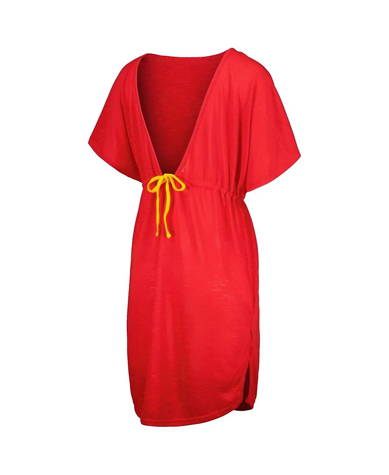 G-iii 4Her by Carl Banks Women's Red Kansas City Chiefs Versus Swim Cover-Up