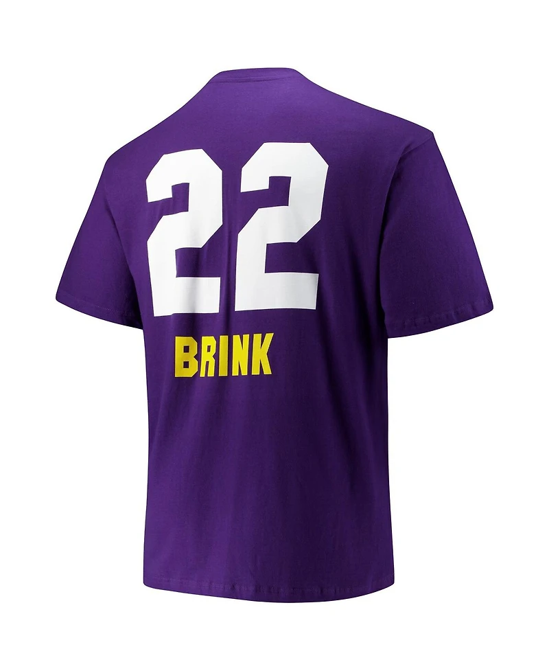 Fanatics Men's and Women's Cameron Brink Purple Los Angeles Sparks Big Tall Name Number T-Shirt