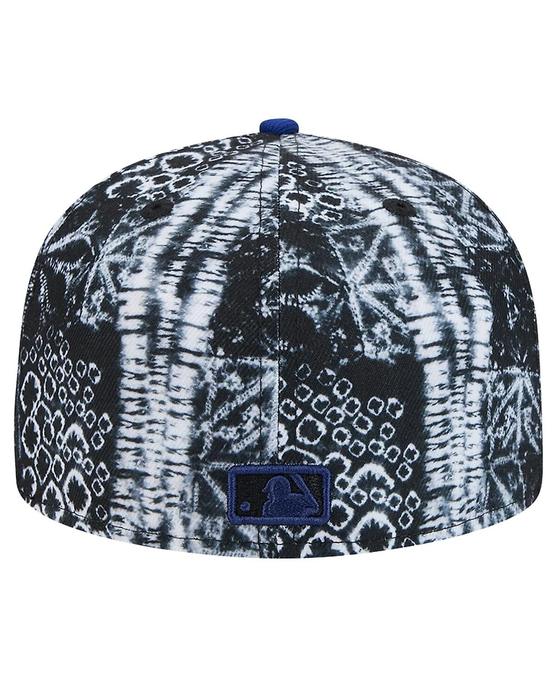 New Era Men's Black Toronto Blue Jays Sands 59FIFTY Fitted Hat