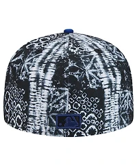 New Era Men's Black Toronto Blue Jays Sands 59FIFTY Fitted Hat