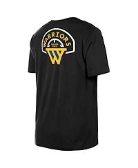 New Era Men's Black Golden State Warriors "W" Statement T-Shirt