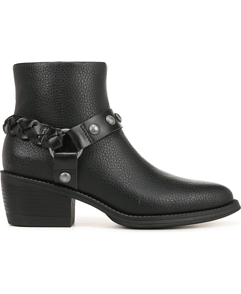Blowfish Malibu Women's Road Trip Almond Toe Block Heel Booties