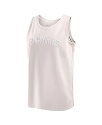 Fanatics Men's Cream Pittsburgh Pirates Elements Tank Top