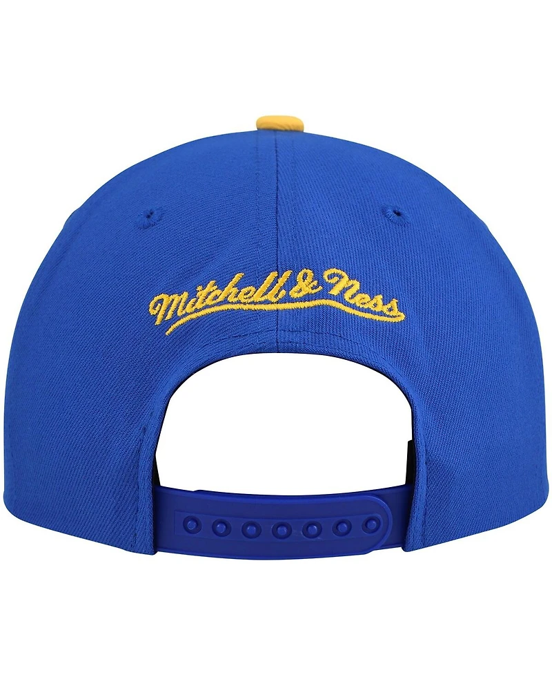 Mitchell & Ness Men's Royal/Gold Pitt Panthers 2-Tone 2.0 Snapback Hat