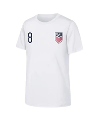Outerstuff Big Boys and Girls Weston McKennie White Usmnt Name Number T-Shirt