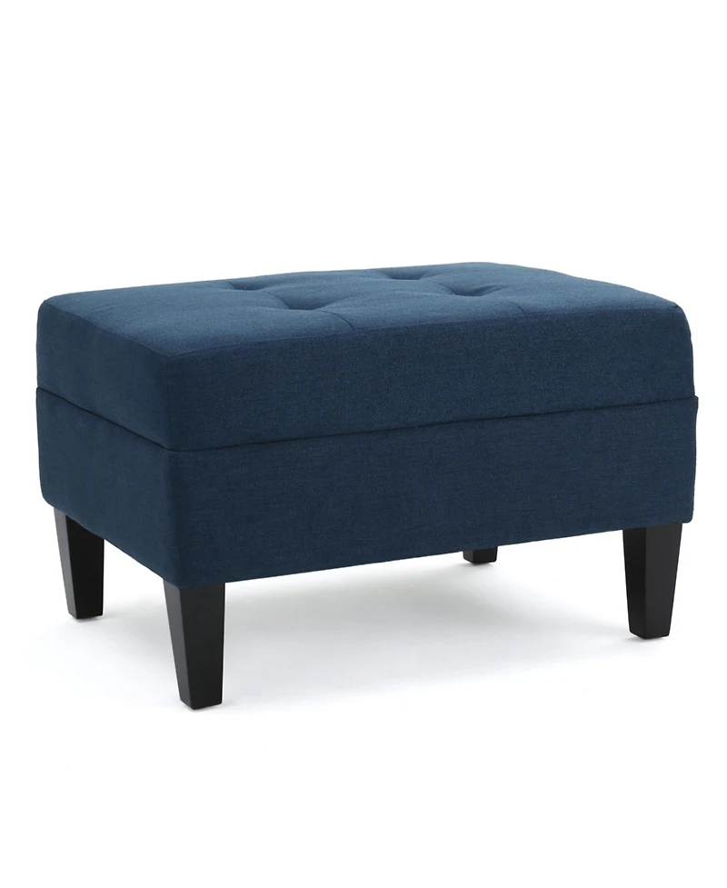 Streamdale Cozy Ottoman With Birch Wood Legs For Comfort And Style