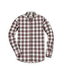 Hope & Henry Mens' Organic Cotton Long Sleeve Stretch Poplin Button Down Shirt