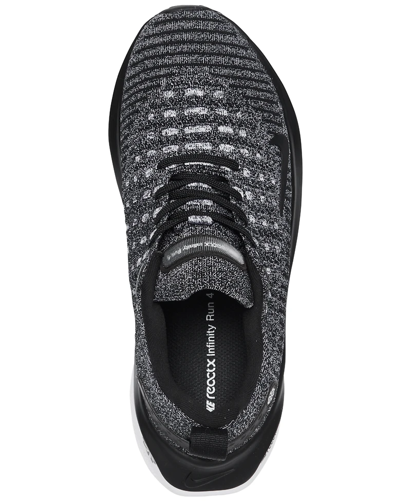 Nike Women's React Infinity Run Flyknit 4 Running Sneakers from Finish Line
