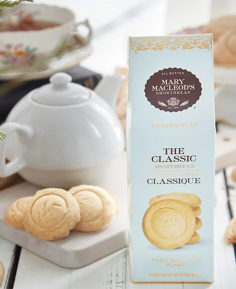 Mary Macleod's Shortbread Peaked Gift Boxes of Shortbread , 4 Pack