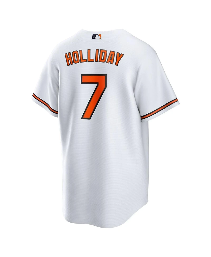 Nike Men's Jackson Holliday White Baltimore Orioles Home Replica Player Jersey