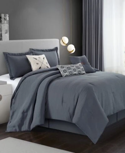 Closeout Stratford Park Arven Textured Comforter Sets