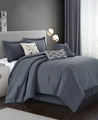 Closeout Stratford Park Arven Textured Comforter Sets