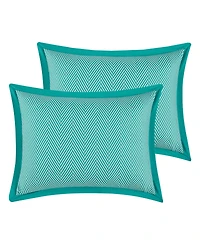 Closeout! Stratford Park Naina Reversible 7-Pc. Comforter Set, King