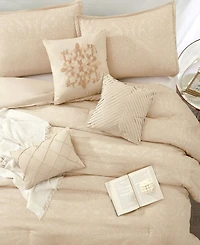 Stratford Park Velveeta Damask 7-Pc. Comforter Set, King