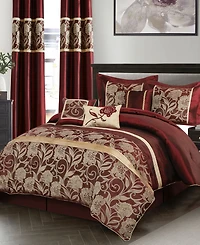 Stratford Park Mollybee Floral 9-Pc. Comforter Set, California King