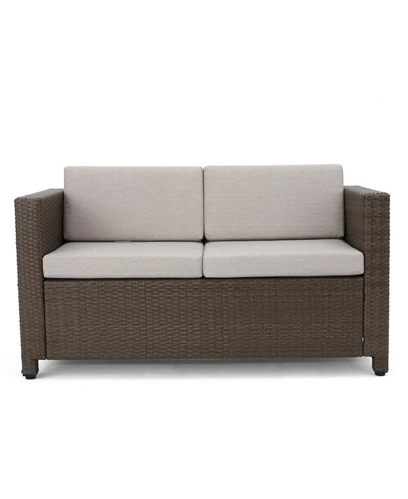 Streamdale 4-Piece Outdoor Sofa Set With Cushions And Coffee Table