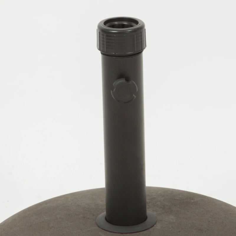 Streamdale Concrete Umbrella Base With Iron Support Pole (33 Lbs)