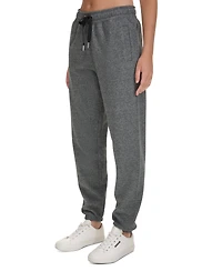Calvin Klein Women's Fleece High Waist Drawstring Sweatpants