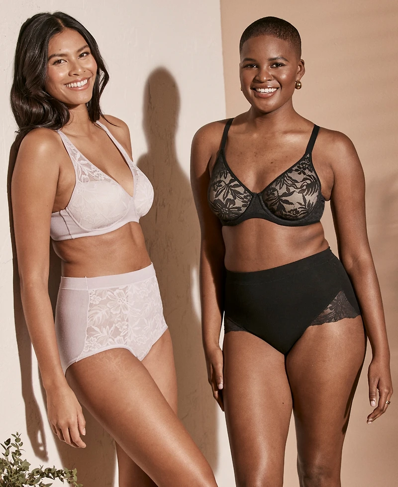 Bali Women's Breathe Lace Underwire Bra DF7590