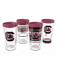 Tervis Tumbler South Carolina Gamecocks Four-Pack 16oz. Classic Tumbler Set