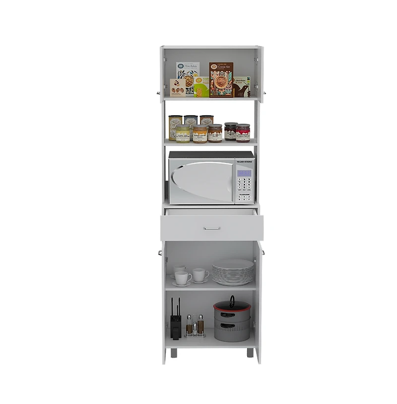 Fm Furniture Auburn Microwave Pantry Cabinet