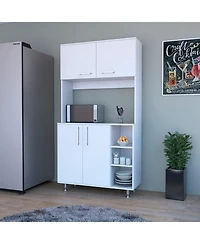 Fm Furniture Colorado Pantry Cabinet White
