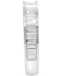 Forever Grown Diamonds Lab Diamond Baguette Band (1 ct. t.w.) Sterling Silver or 14k Gold-Plated