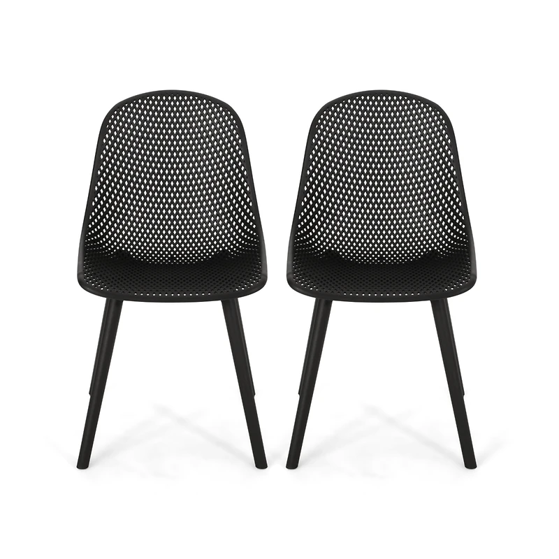 Streamdale Modern Outdoor Dining Chair With Weather-Resistant Design