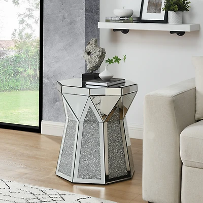 Streamdale Art Deco Mirror Coffee Table Glamorous, Modern, & Luxurious