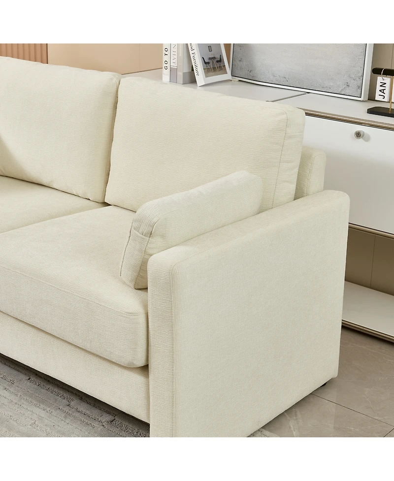 Streamdale Modern Chenille Loveseat Comfort, Style, and Versatility
