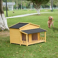 Streamdale Exquisite Porch Dog House Waterproof, Elevated, Adjustable