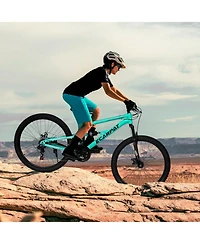 Streamdale Furniture 26" Aluminum Mountain Bike with 21-Speeds, Shock Absorption, and Disc Brakes