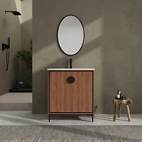 Streamdale 30" Bathroom Vanity Cabinet with Sink, Engineered Wood