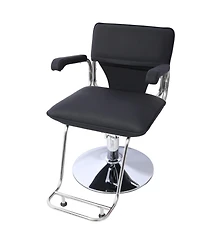 Simplie Fun Heavy-Duty Salon Chair with Barber Cape