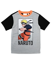 Naruto Boys Shippuden Hidden Leaf Youth Pajama Pants & Shirt Set