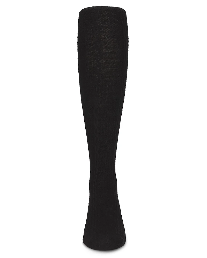Memoi Girls Pique Chain Pima Cotton Tights